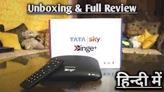 Tata Play Binge + Android 4K Set Top Box Unboxing & Review in Hindi | Tata Play बिंज + Review