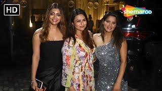 Three Beauties in one Frame! Divyanka, Archana & Akanksha Puri Attend Sweety Walia's Birthday