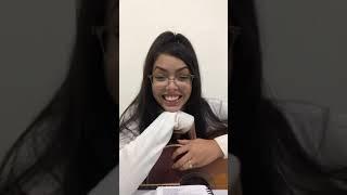 Emaiara Gomes  na live dia 22/05/20/ CCB mensagens.