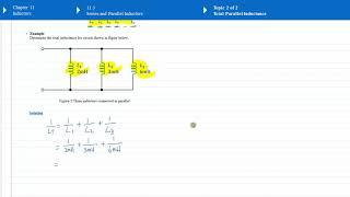 Chapter 11.3 (Topic 2 of 2) - Total Parallel Inductance