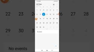 How to mobile calendar all day setting on Xiaomi