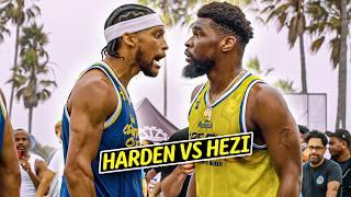 Streetball Legend Faces NBA Pro In EPIC 1v1 | Hezi God vs Mike Harden | Nesquik Creator Court