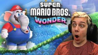 Mario Speedrunner reacts to SUPER MARIO BROS WONDER