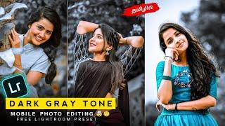 Lightroom Gray Tone Effect Editing in Tamil | Lightroom Photo Editing | Lightroom HD Editing Tamil