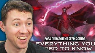 REACTING to the NEW Dungeon Masters Guide for D&D 2024