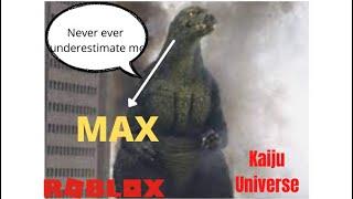 How to lvl up godzilla junior part 2  kaiju universe roblox (read desc) creditsto @Burning Godzilla