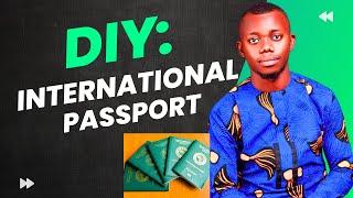 I Got an INTERNATIONAL PASSPORT in Just 30 Days DIY!