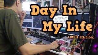 Day In A Life Of A 40 Year Old Singaporean Average Worker Doing 4 Side Jobs / Income (WFH Edition)