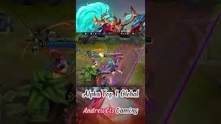 Top 1 Global Rank with Alpha Hero How to Build Full Damage and Be a legend in Mobile Legends