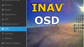 Настройка INAV 2.6 OSD, полезный функционал ОСД в айнав 2.5