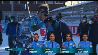 Kontiolahti Men's Relay | 2021-22 Biathlon World Cup