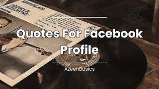 70 Best Captions for Facebook Profile Pictures | Bangla Captions | short Quotes for Fb | Azeenbasics