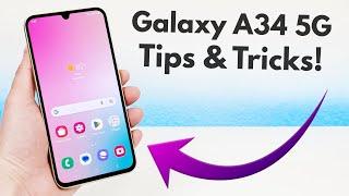 Samsung Galaxy A34 5G - Tips and Tricks! (Hidden Features)