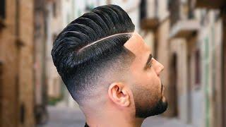 تعلم طريقة تدريج الشعر بماكينة باناسونيك/تسريحة أوربية / skin fade with Panasonic machine