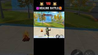 Grandmaster  rank 1v1 situation Healing battle  in last zone#newff #yutubeshorts #funnyshort#viral