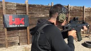 Heckler and Koch G36C Slow Motion Demonstration