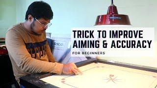 Trick to Improve AIMING and ACCURACY in Carrom | Carrom  Aiming Tips |