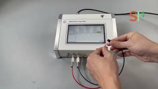 Ultrasonic analyzer for transducer