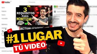 [6 TÉCNICAS SEO] para POSICIONAR un VIDEO en YouTube con SEO