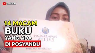 MACAM-MACAM BUKU KEGIATAN  POSYANDU DI PAGELARAN CIANJUR JAWABARAT