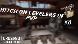 hitch on levelers in pvp | сцепка на уравнителях|Crossout mobile