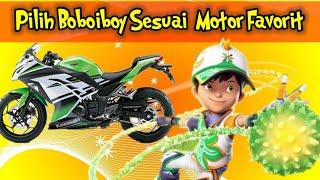 Pilih Boboiboy Sesuai Motor Favorit Kamu