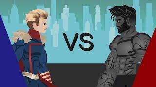 HomeLander VS GigaChad   Official Fight   ||  StickNodes  ||