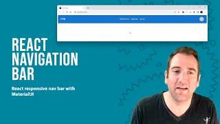 React Navigation Bar Tutorial with MaterialUI