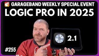 Logic Pro for iPad in 2025 | GarageBand Weekly #255