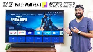 Mi TV PatchWall ver 3.4.1 UPDATE - What's New? 