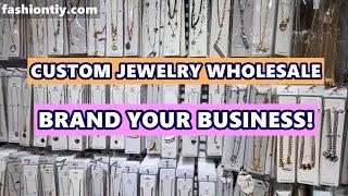 Wholesale Nameplate Custom Necklaces | Trendy Jewelry Sourcing Vendors | FashionTIY Online Wholesale