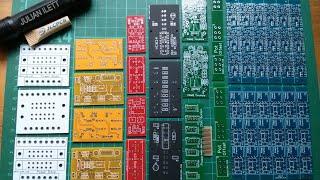 New PCBs from JLCPCB - I've now done all 6 colours