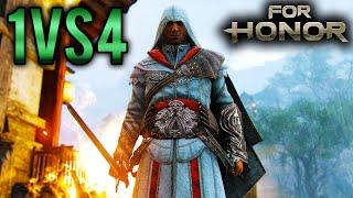 EPIC Ezio 1vs4 Matches are here! [For Honor]