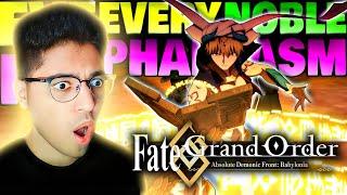 Reacting to ALL Fate/Grand Order Babylonia Noble Phantasms