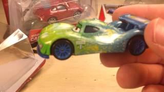 2014 Disney Pixar Cars Allinol Blowout Series, Featuring Carla Veloso and Chase Magen Carrar!`