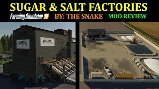 Sugar and Salt Factories Farming Simulator 19 "Mod Review"