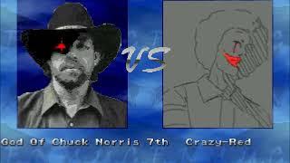 【Mugen】The God of Chuck Norris 7th vs Some Characters Part1