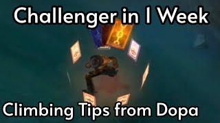 Why Dopa is the BEST at Climbing Solo Queue!!!  (What's his Secret?)