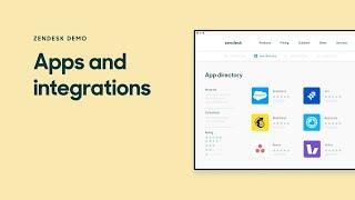 Zendesk Demo: Apps and integrations