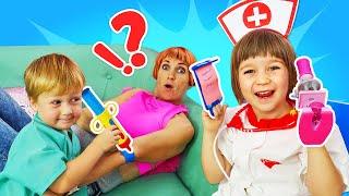 Baby Bianca is a doctor! Pretend to play games for kids with kids & toys - Videos for kids