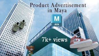 How to Create CGI Product Ads Using VFX in Maya | Maya Tutorial | Maya 2023
