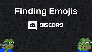 Finding Discord Emojis (2020)