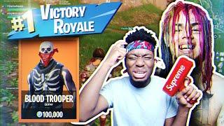 Playing Fortnite WITH A Blood Member... WEIRDEST DUOS TEAM ON EARTH!