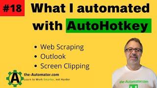 AutoHotkey automation review (018) | Examples of RPA with AutoHotkey