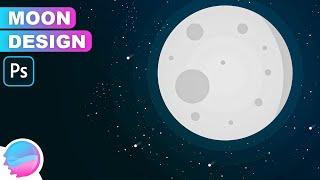 ROBLOX GFX TUTORIAL: Moon & Stars Flat Design | GFX COMET