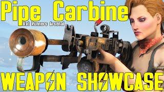 Fallout 4: Pipe Carbine - Rat Runners Arsenal - Weapon Mod Showcase