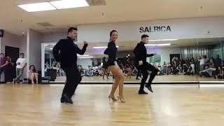 MG Project Houston Bachata Performance at Salrica Salsa Social Houston