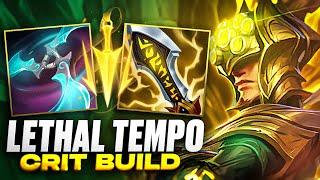 Lethal Tempo and CRITICAL with Master Yi - is it the build?