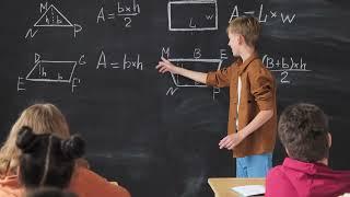 Free-to-Use Stock Footage of Child Solving Math Problem
