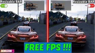 FREE FPS with Nvidia Resizable Bar - RTX 3070 test & benchmarks in 9 games